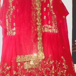 Hot Pink/ Gold Legengha